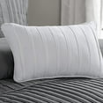 thumbnail image 3 of Madison Park Ensemble de Couette Trinité Grand, Gris, 3 of 5