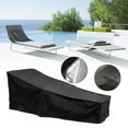 thumbnail image 2 of Waterproof Sun Lounge Chair Dust Oxford Outdoor Garden Patio Furniture Cover, 2 of 14