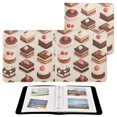 thumbnail image 7 of FORMRS 3 Ring Photo Album 4"x6" Self Adhesive Large Capacity PU Leather Cover, Cute Chocolate Cakes, 7 of 7