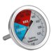 thumbnail image 2 of BBQ Charcoal Smoker Thermometer,76mm Stainless Steel Pizza Oven,BBQ Replacement PartsSilver, 2 of 5