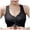 Black, variant on NIEWTR Front Closure Bras for Women, Full Coverage Wireless Bralettes, Soft Support Everyday Bras(Khaki,2XL)