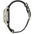 thumbnail image 3 of Bulova 96A246 Men's Hack Ivory Dial Black Leather Strap Watch, 3 of 3