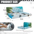 thumbnail image 7 of KUIFORTI Sea Turtle Stretch RV Dinette Slipcovers, Washable Anti-Slip Replacement Cushion Covers, Comfortable Seat Protector for Camper Car Bench, Travel Trailer Booth and Couch, 7 of 7