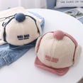 thumbnail image 4 of 2-3 Years Toddler Beanie - Plush Ear Flap Warm Hat for Baby Girls and Boys - Fashionable Outdoor Gift, 4 of 8