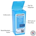 thumbnail image 2 of Acclean Dental Floss, Shred Resistant Nylon, Waxed, 200 Yards of Dental Floss, Unflavored, Office Size, 12/Bx, 2 of 7