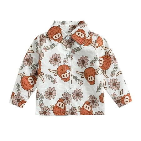 

JDEFEG Charcoal Pack Toddler Boys Cartoon Floral Printed T Shirt Gentleman Tops Clothes Toddler Boy Fleece Top Boys Sweatshirts Cotton Blend White 100