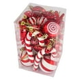 thumbnail image 5 of 30 Pcs Candy Cane Christmas Decorations,Shatterproof Plastic Red and White Candies Christmas Tree Hanging Ornaments for Home Holiday Christmas Tree Ornaments, 5 of 8