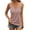 Pink, variant on Tank Tops for Women under $5 Sleeveless V-Neck Summer Eyelet Hollow Solid Color Flowy Beach Vacation Shirts Green S