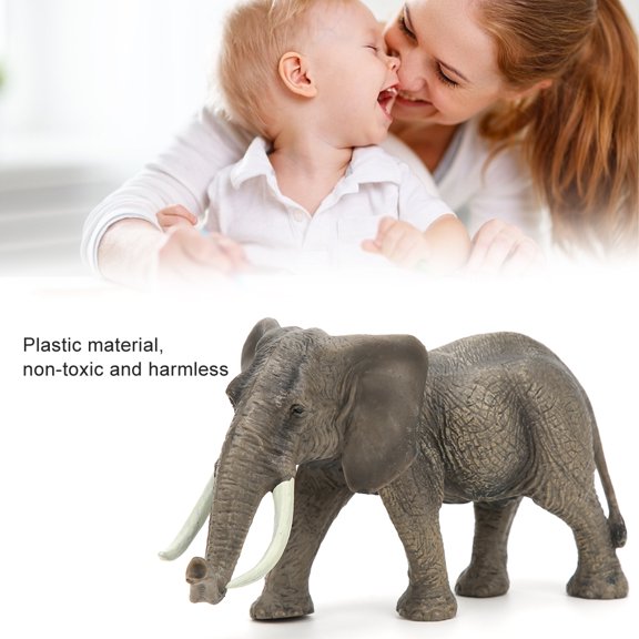 Modelo animal ANGGREK juguete de Elefante Decoración de Escritorio Para El hogar