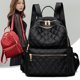 thumbnail image 4 of Mochila de tela Oxford para mujer, moderna, sencilla, informal, de lona, para viajes, pequeña, bolso para mujer, 4 of 6
