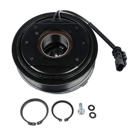 GELUOXI A/C Compressor Clutch Kit 13413335 for Chevrolet Cruze Sedan 1.8L L4 2012-2015 Black 1 Set