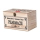 thumbnail image 4 of Caja organizadora de botiquín de madera con tapa, práctica y multifuncional, ideal para el hogar, la oficina o el lugar de trabajo., 4 of 9