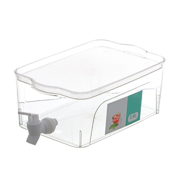 IMSHIE Beverage Dispenser Fridge Water Jug with Spigot Drink Container