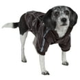 thumbnail image 3 of Pet Life ® 'Wuff-Rider' Fashion Suede Stitched Dog Jacket, 3 of 10