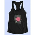 thumbnail image 3 of Rose Love Racerback Tank Women -Image by Shutterstock, Female XX-Large, 3 of 4