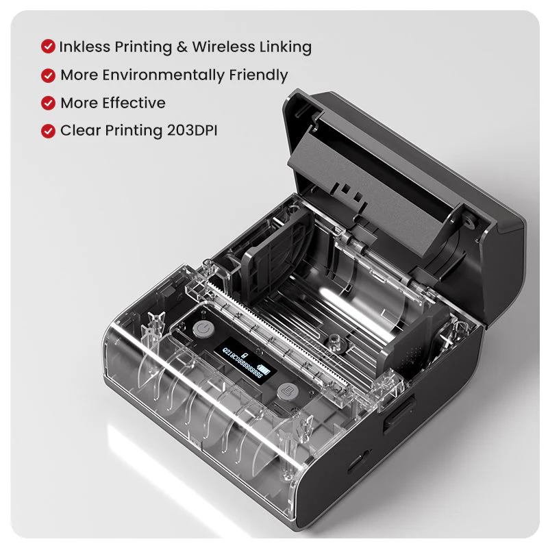 Phomemo M221 Upgraded3Inch Bluetooth Thermal Label Printer, Wireless Bluetooth Labeling System for Retail, Warehouse & Home Organization, Flagship Advanced Label Maker for Clearer, Sharper Prints