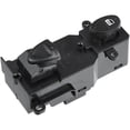 thumbnail image 1 of Interruptor de ventanilla eléctrica del coche del lado del pasajero apto para Honda Civic Coupe 2006-2011 negro, 1 of 7