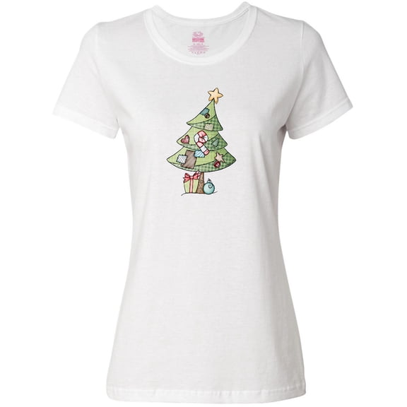 Inktastic Christmas Tree Women's T-Shirt