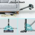 thumbnail image 3 of Cordless Stick Vacuum, Lightweight Stick Vacuum Cleaner with Powerful Suction, Carpet Vacuum for Home Hard Floor Carpet Pet Hair, 3 of 10