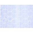 thumbnail image 1 of Ahgly Company Machine Washable Indoor Rectangle Abstract Blue Contemporary Area Rugs, 8' x 10', 1 of 4