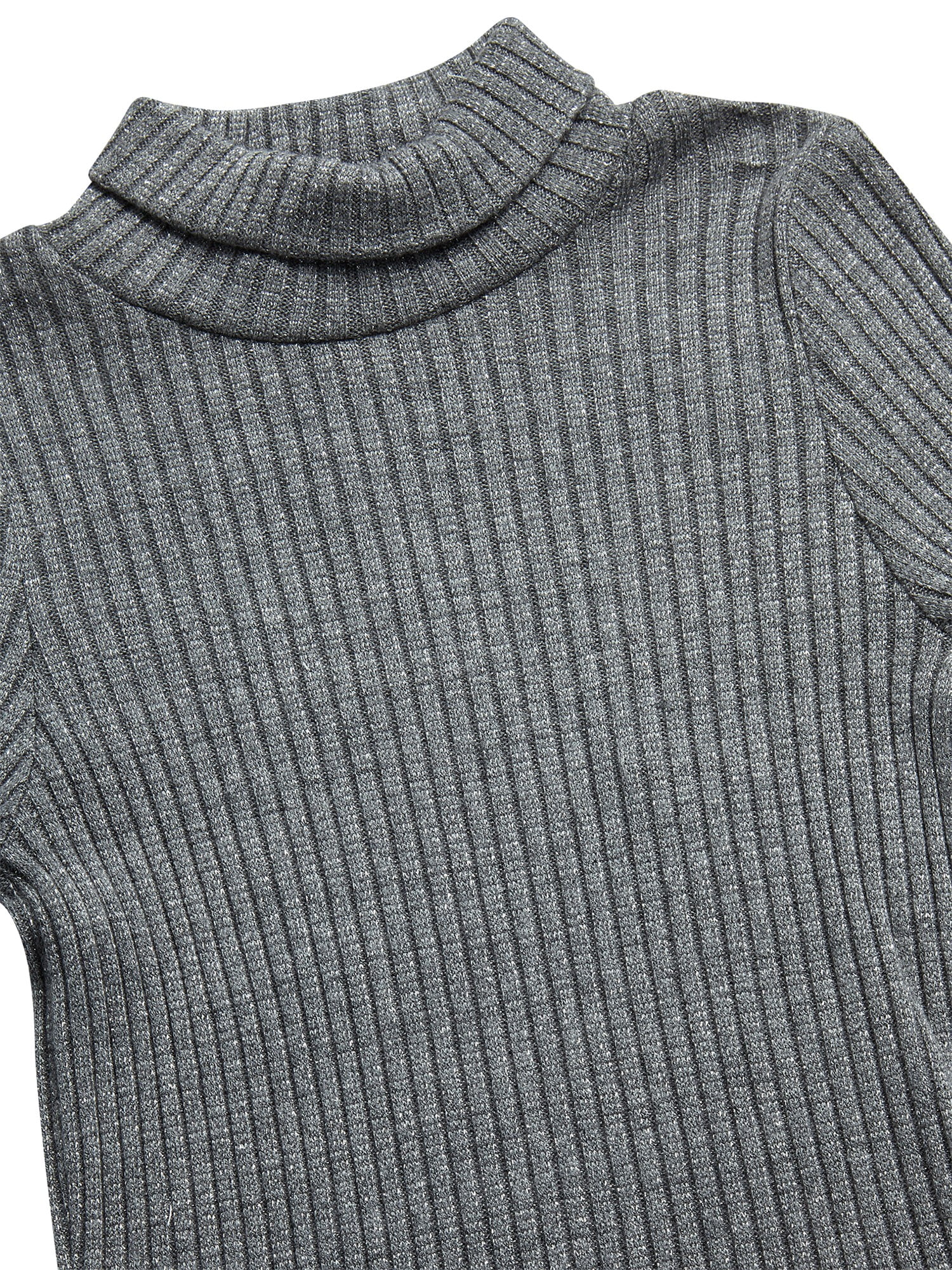 Jessica Simpson Girls' Turtleneck and Velour Dress Set, 2-Piece, Sizes 4-8