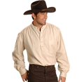 thumbnail image 2 of Scully RW015-NAT-M Chemise Rangewear pour Hommes - Naturel, Moyen, 2 of 4