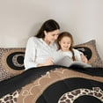 thumbnail image 5 of Feelyou Initial C Kid Twin Comforter Sets, Cheetah Leopard Print Bedding Set, 2 Pieces, 5 of 8