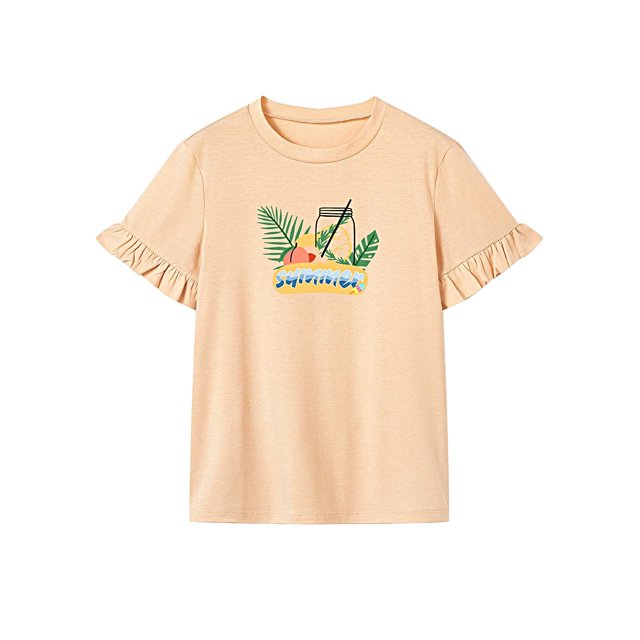 Camiseta de mujer traje de verano moda cuello redondo camiseta para senderismo desplazamientos vacaciones XL