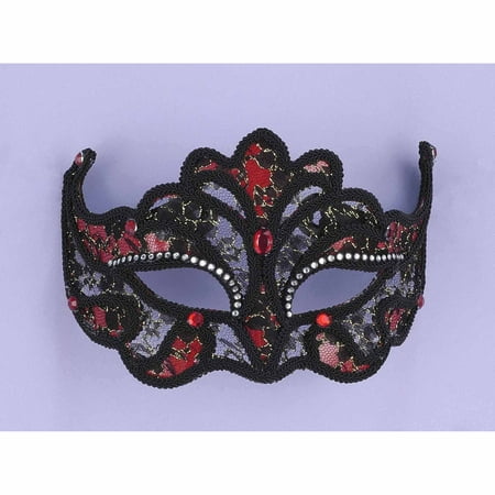 Mardi Gras Exquisite Half Mask