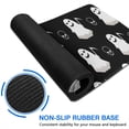 thumbnail image 6 of Long Mouse Pads for Desk,Halloween Ghosts and Skulls Desk Mats on Top Of Desks, Desk Mouse Pad Extra Large with 3mm Non-Slip Base and Stitched Edge for Gaming,Office,Work,Home 31.5"x11.8", 6 of 6