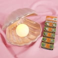 thumbnail image 2 of Ocean Beauty Theme Decorative Shell Pearl Lamp With Ambient Light Effects, High Quality Ceramic For Bedside Home Decor And Portable LED Light Usage, 2 of 6