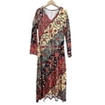 thumbnail image 5 of Heisall Robe Maxi Bohème à Smocks à Manches Longues pour Femme, Été, Décontractée, Ample, Florale, Plage, Vacances, avec Poches, 5 of 5