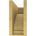 thumbnail image 4 of 9"W x 27"D x 18"H Classic Rivera Rough Cedar Woodgrain TimberThane Corbel, Primed Tan, 4 of 6