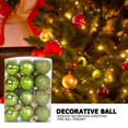 thumbnail image 4 of Juego de bolas de Navidad Bola de Navidad grande Plástico/Caja para vacaciones Verde 24 piezas, 4 of 7