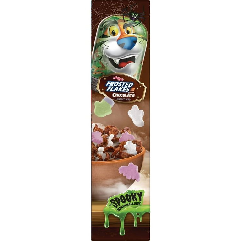 Save on Kellogg's Frosted Flakes Breakfast Cereal Chocolate w/Spoooky  Marshmallows Order Online Delivery