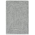 thumbnail image 2 of SAFAVIEH Braided Gino Distressed Machine Washable Reversible Area Rug, Grey/Ivory, 2'3" x 4', 2 of 13