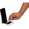 thumbnail image 2 of Mind Reader 2MEMODISP-BLK Distributeur de Billets avec Espace pour Support de Téléphone, 2 Pack, Noir, 2 of 5