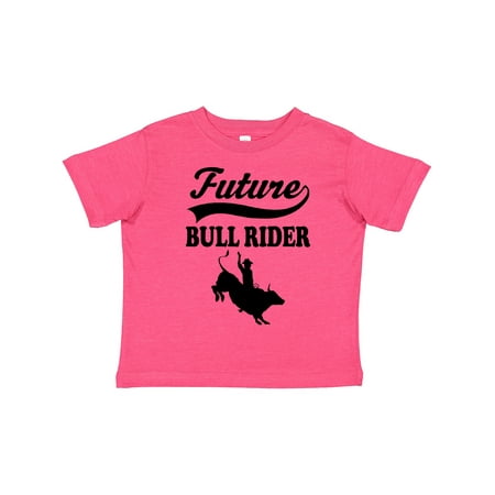 

Inktastic Future Bull Rider Rodeo Riding Gift Toddler Boy Girl T-Shirt