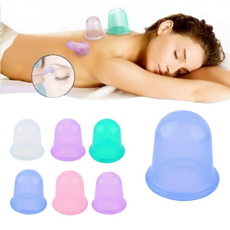 Silicone Body Massage Cupping Therapy Pain Relief Tight Muscles Massage Cupping