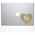 thumbnail image 1 of The Decal Guru Coeur Akita MacBook Autocollant Vinyle - 15" MacBook Pro (2016 et Plus Récent) - Or (1323-MAC-15X-G), 1 of 1