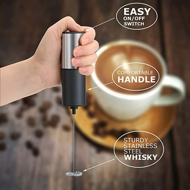 Durable Stainless Steel Whiskey Mini Drink Mixer Handheld Electric