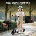 thumbnail image 4 of SANOPY 150W Electric Scooter for Kids, 3 Speeds Adjustable, Max Load 132lbs, LED Visible Display for Kids Ages 6-14,Ideal Gifts for Kids, 4 of 7