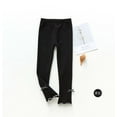 thumbnail image 2 of Edvintorg Kids Leggings for Girls 2025 Autumn Winter Baby Girl Side Lace Bow Leggings Cropped Trousers 3-12 Years Leggins for Kids Girl, 2 of 3