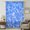 Blue, Azure, White, variant on Blue Ocean Sheer Curtains 108" Extra Long for Living Room, Summer Coastal Modern Geometric Waves Light Filtering Privacy Drapes, Breathable Semi Sheer Window Treatment for Floor to Ceiling Window