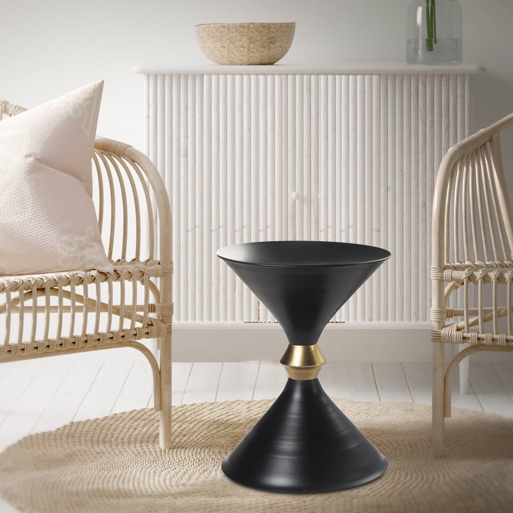 LR Home Maya Contemporary Metal Indoor Novelty End Table