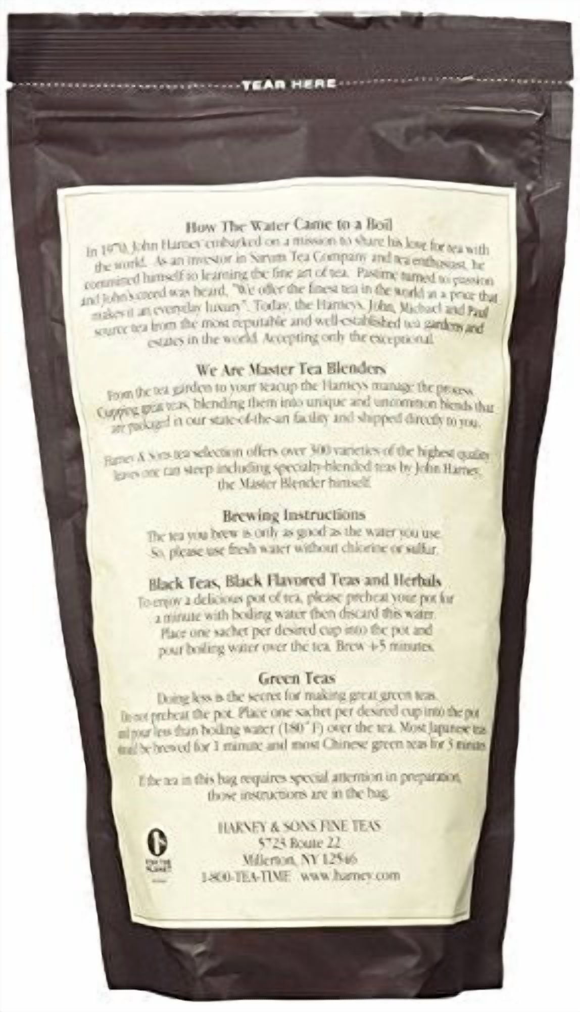 Harney & Sons Paris Tea, 50ct Sachet Bag
