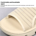 thumbnail image 4 of Guardurnaity Sandalias de verano para mujer, ideales para paseos informales por la playa y aventuras al aire libre. Zapatos de moda para mujer. Calzado G-YW179beige, en caja 38, 4 of 6
