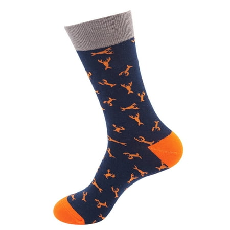 

Yinguo Women Socks Print Socks Gifts Cotton Long Funny Socks For Women Novelty Funky Cute Socks
