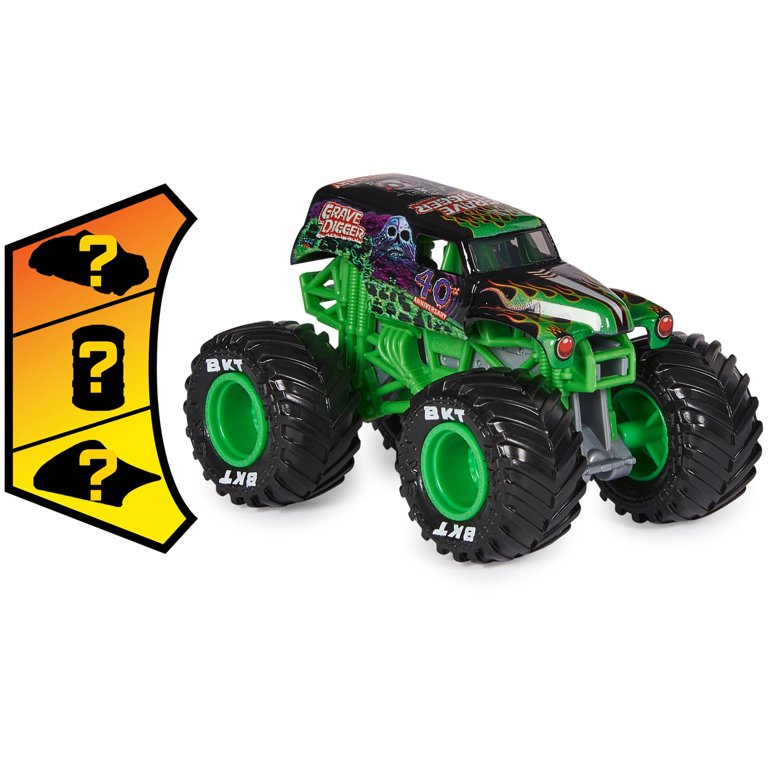 Monster Jam Grave Digger Truck and Race Car (Walmart Exclusive