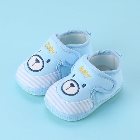 

Hunpta Toddler Shoes Newborn Baby Toddler Kids Girls Boys Fashion Cartoon Soft First Walking Shoes